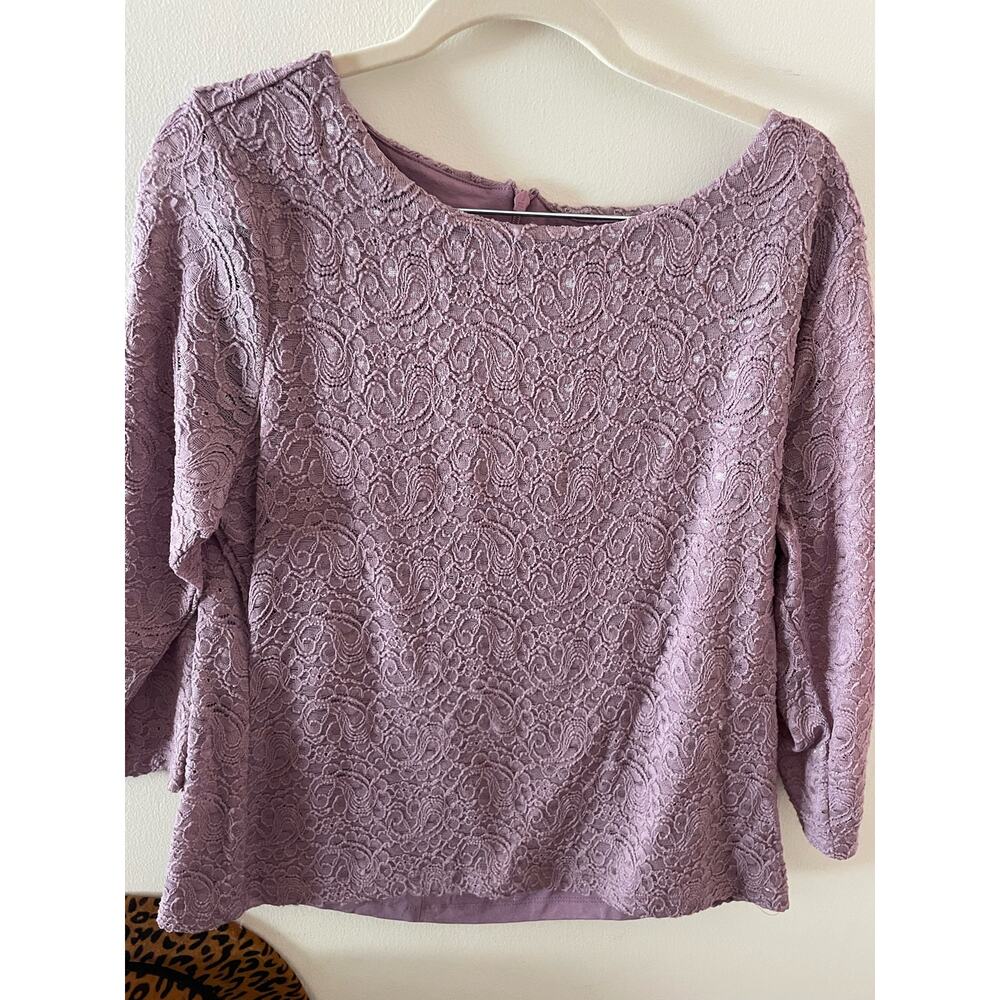 Talbots beautiful long sleeve blouse